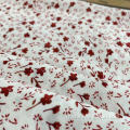 45S Dernier motif fleur fleur imprimé à 100% Viscose tissu
